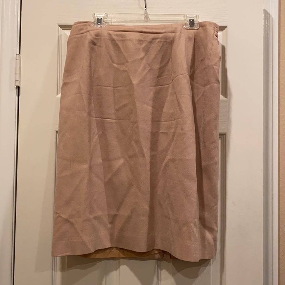 Jones New York fully lined wool pencil skirt